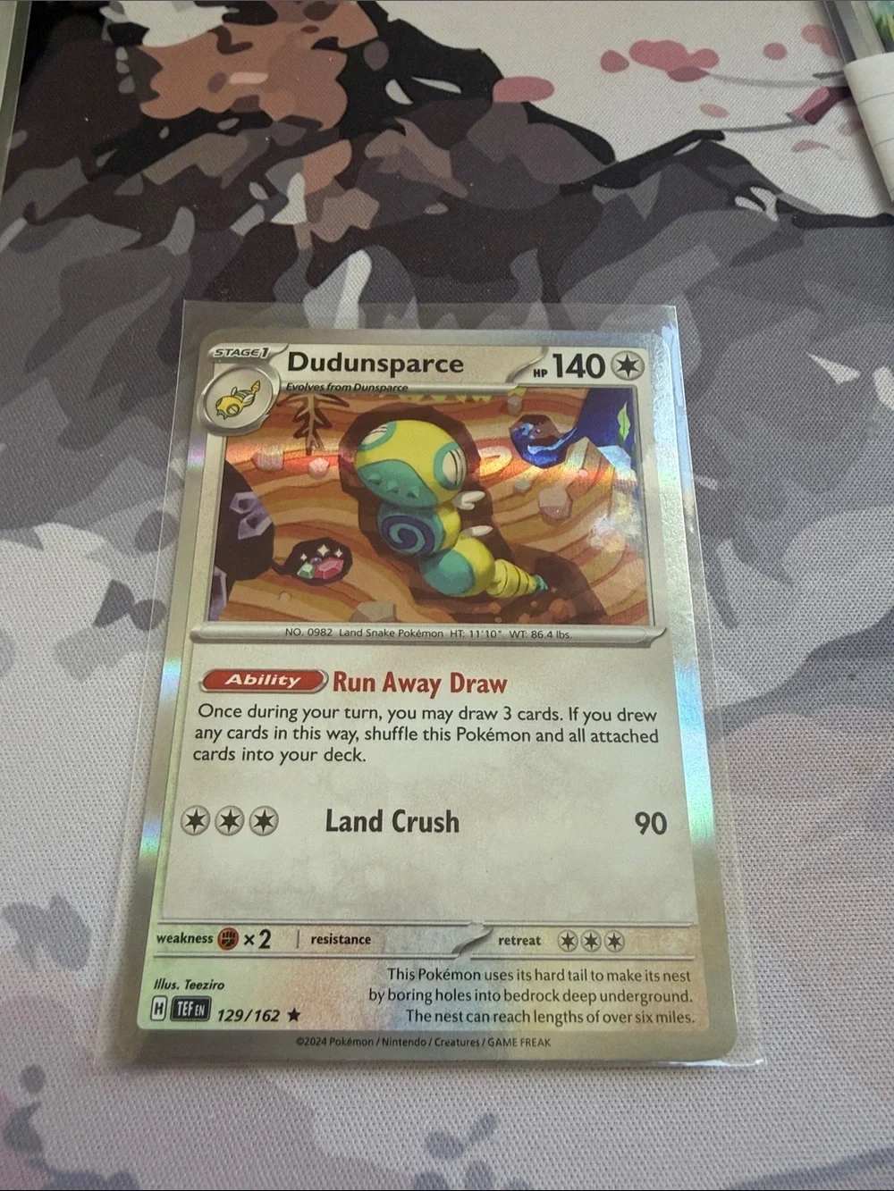 Dunsparce & Dudunsparce Evolution Lot | 3 Holo Reverse Holo Pokémon Cards ✨5/$25
